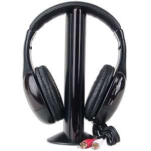 5 in 1 Wireless Headphones with FM Radio