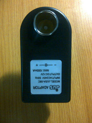 12v DC 1Amp Lighter Socket from 220v AC Power Adaptor