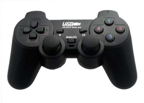 Dual Shock USB Wired Game Pad for PC / Laptop