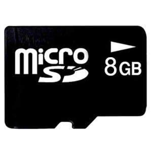 8Gb Micro SD Transflash Card with SD Adaptor - SDHC