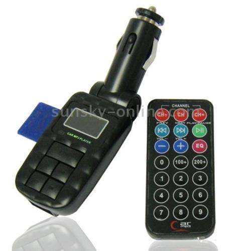 Car Mp3 Player and FM Transmitter with remote