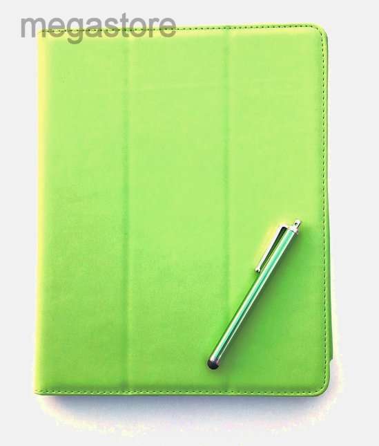 Apple Ipad 2/3/4 Lime Smart Cover + Free Matching Stylus + Screen Protector