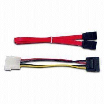 SATA Cable + SATA to Molex Power Cable >> Combo Pack Retail