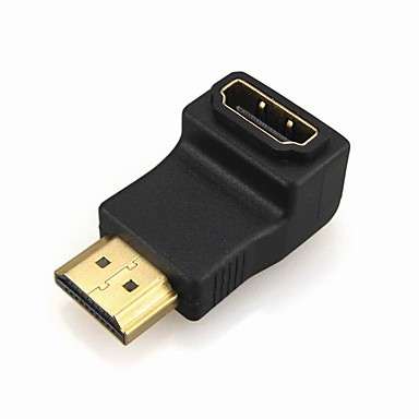 HDMI 90 degree dongle - HDMI (F) to HDMI (M)