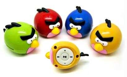 Special>>> Angry Birds Style Mp3 Player -Blue Red Yellow Lime Pink ----IDEAL GIFT!!