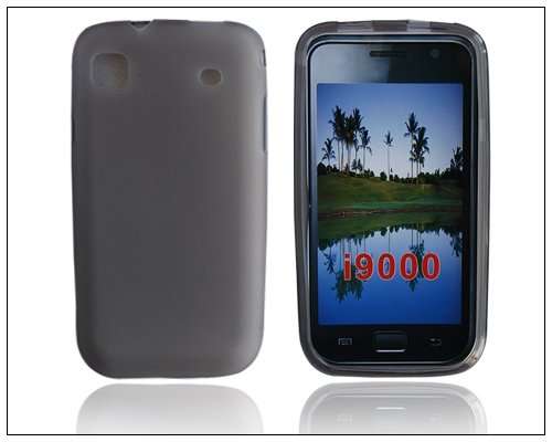 Galaxy i9000 Grey Gel cover with FREE screen protector