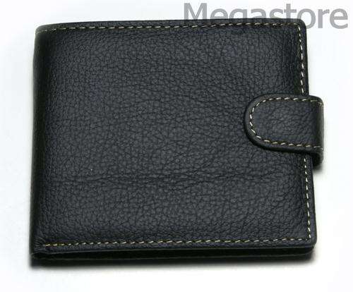 Leather Wallet  -  Black or Dark Brown