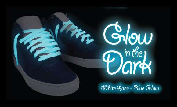 Mr.Lacy Glow in the Dark / Glow in the Sun Flatties Laces