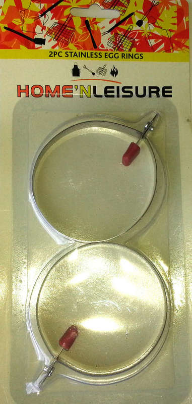 2 PC Stainless Egg Rings