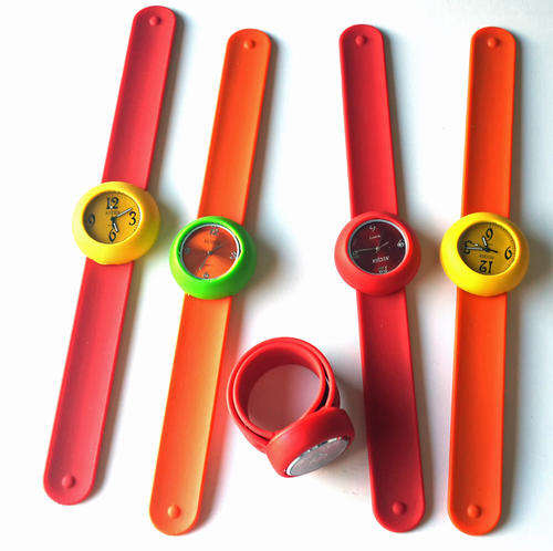 Quartz Nuojia Silicone Slap Watch - Various Colours