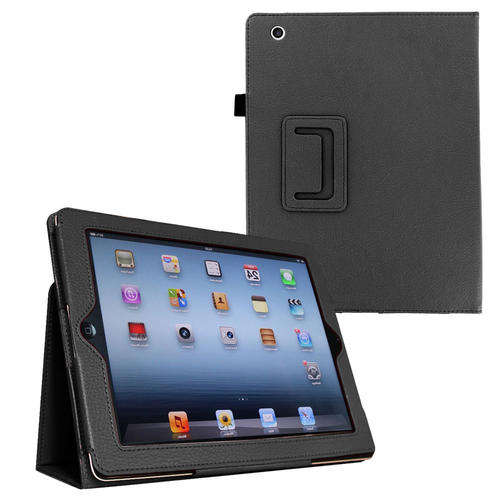 Apple Ipad Air / Ipad 5 Book Type PU Leather Cover - Black | Red | Pink | Blue