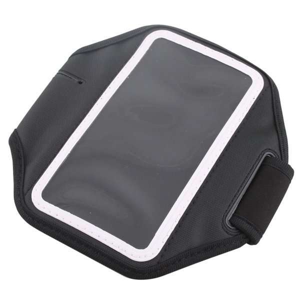 Sports Armband for Huawei P6 - Black and White