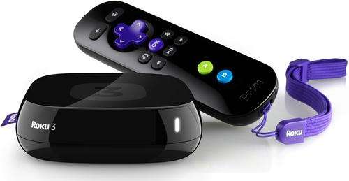 Roku 3 Streaming Media Player With Motion Remote and Roku 3 Earphones **OVERNIGHT SHIPPING**
