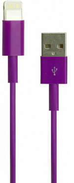 USB Sync Data Cable for Iphone 5 Ipad 4 Ipod 5th Gen Lightning Connector-Purple