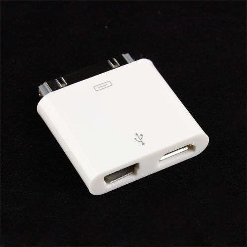 30pin Sync Charge Adapter to Micro and Mini USB