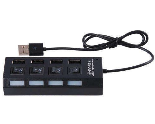 USB 2.0 Hub - 4 Port USB Hub