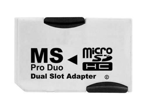 Pro Duo Memory Card dual Micro SD Adaptor