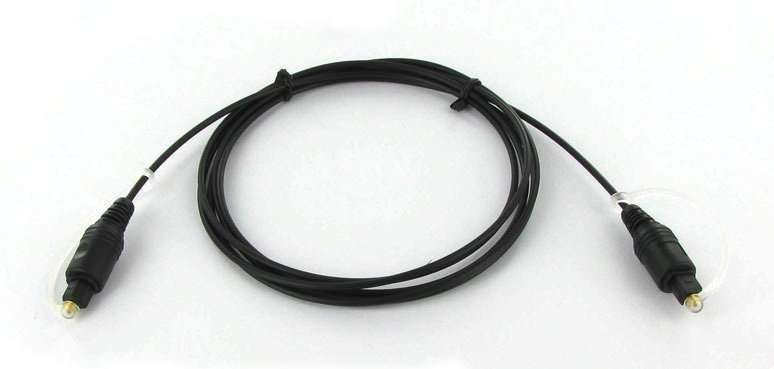 Fiber Optic Cable 1.0m - Toslink Optical Audio Cable
