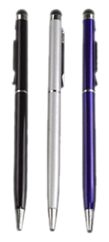 Ballpoint Pen with built-in Stylus Touch Pen for All Touchscreen Devices - 2 in 1 Stylus