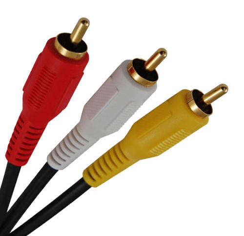 3 RCA Male to 3 RCA Male 1.8M Cable