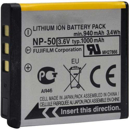 Fuji NP-50 Battery and Cable