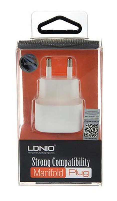LDNIO US/UK International Foreign Plug to SA 2 Prong Plug Converter