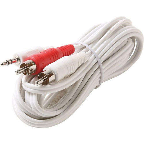 3.5mm Stereo to 2 RCA / 2 RCA to Headphone Jack Cable - 3M