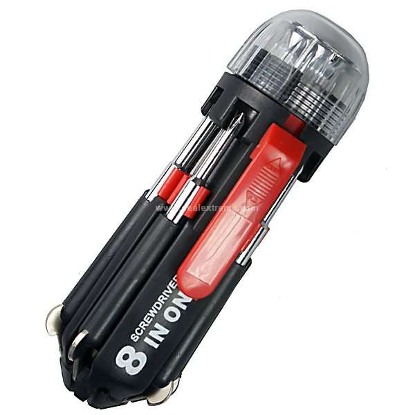 8 in1 ScrewDriver & Torch
