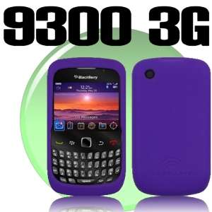 Combo > Silicone Skin & Screen Protector for Blackberry Curve 3g 9300