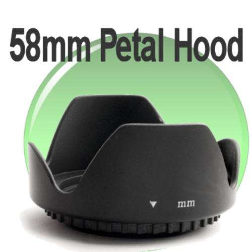58mm Flower Petal Lens Hood for Nikon Sony Pentax Canon EOS 350D/450D/500D/550D/1000D SA2150