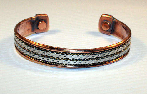 Copper Healing Bangle with Powerful Inbuilt Magnetic Poles