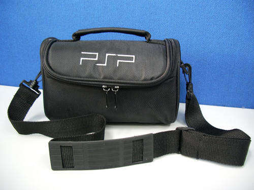 Black Travel Carry Bag Case for PSP 1000 2000 3000 GO