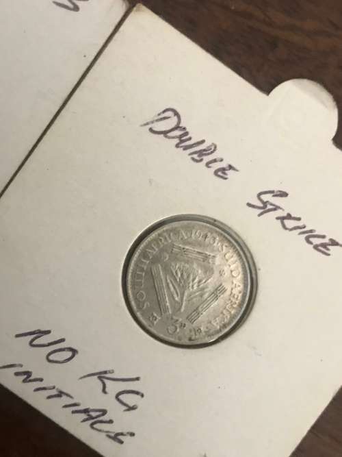 2 x RARE ERROR ( VARITY) 1943 3D coins