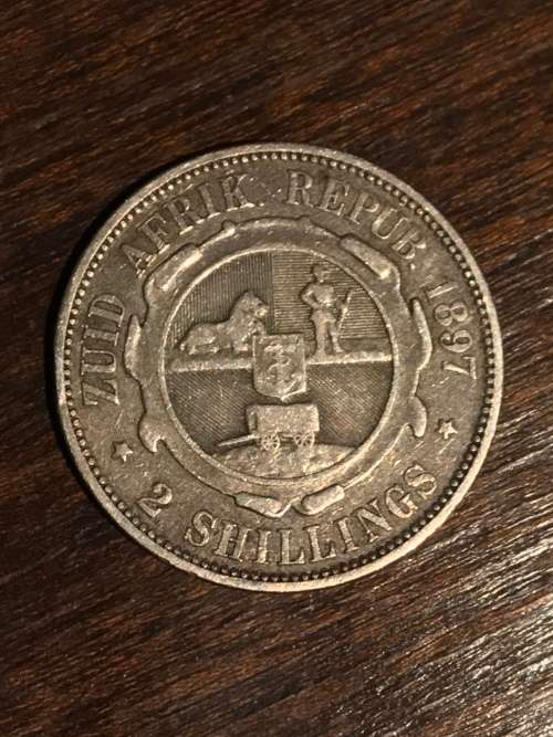 1897 ZAR 2 SHILLING