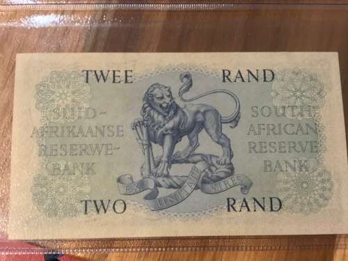 GRADED UNCIRCULATED R2 RISSIK BANK NOTE