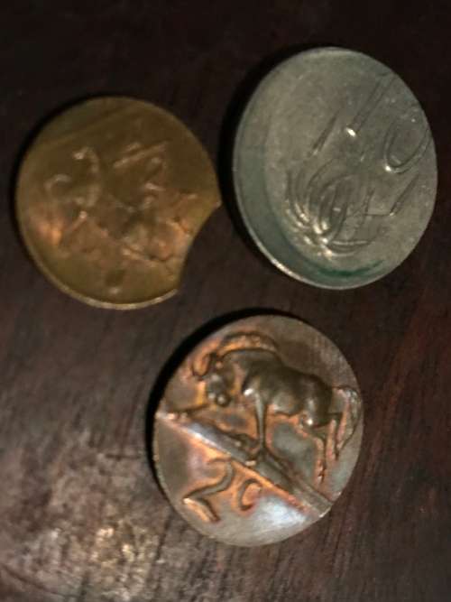 3 x ERROR COINS