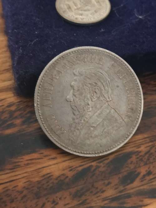 1893 ZAR HALFCROWN ( key date