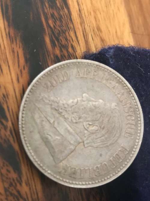 1893 ZAR HALFCROWN ( key date