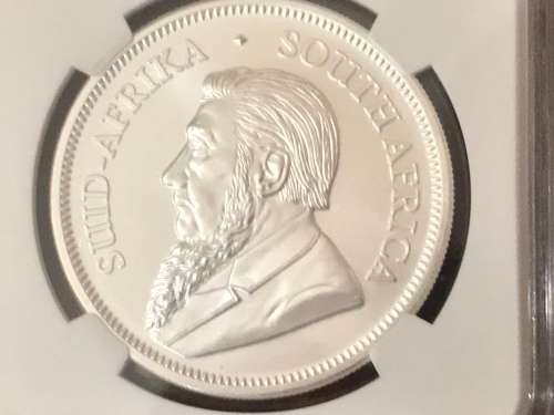 2018 FIRST RELEASE SILVER KRUGER RAND ( MS 69 )