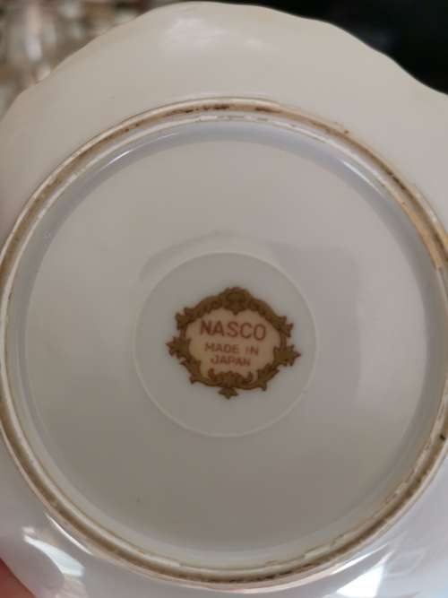 2 X NASCO PORCELAIN PLATES ( JAPAN)