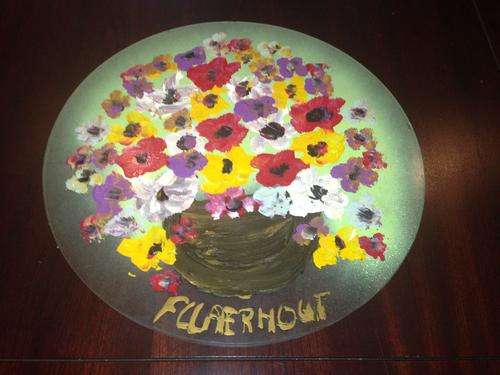 WOW !!  Klaerhout glass board painting