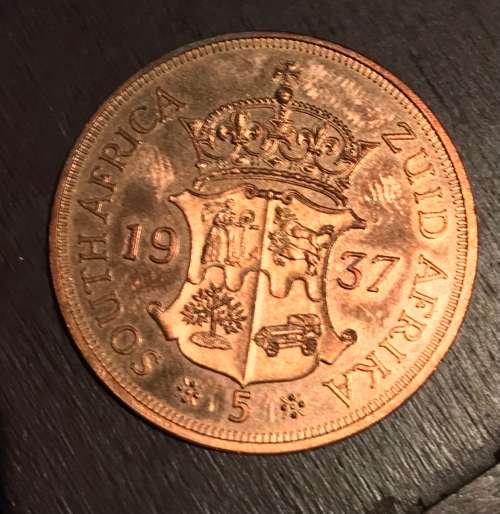 1937 UNION PATTERN CROWN (BRONZE)