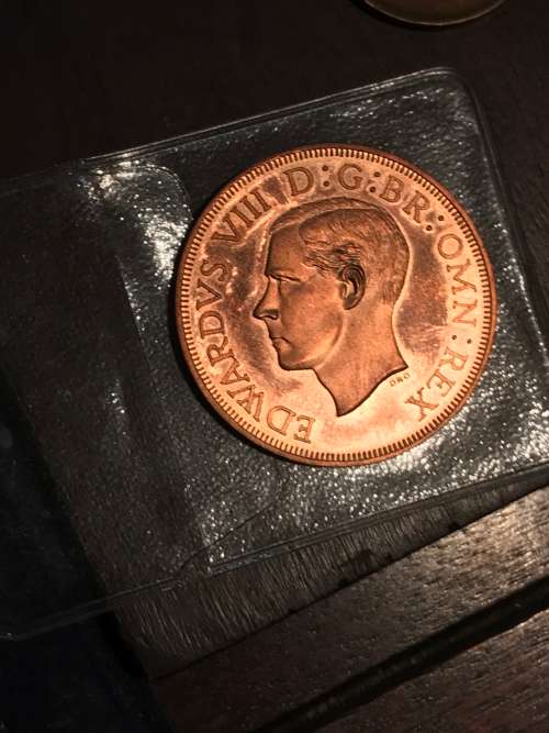 1937 UNION PATTERN CROWN (BRONZE)