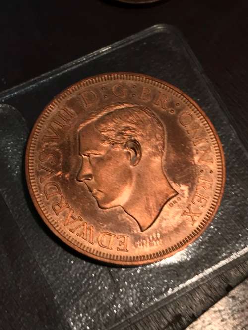 1937 UNION PATTERN CROWN (BRONZE)