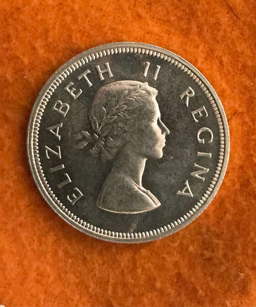 1956 PROOF HALFCROWN
