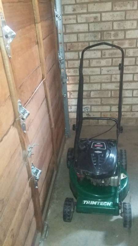 TrimTech 190cc petrol lawn mower