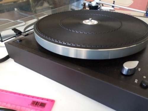 Old Vinyl LP record player