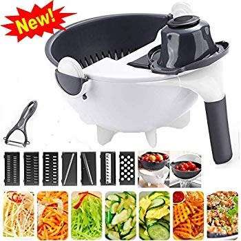Multifunction Wet Basket Vegetable Cutter