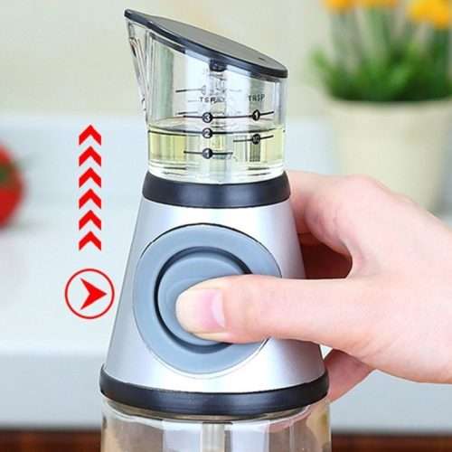 Press and Measure Oil / Vinegar Dispenser