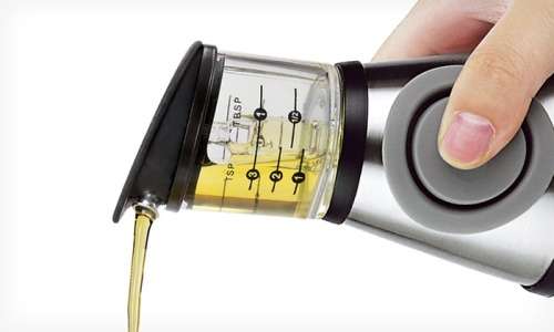 Press and Measure Oil / Vinegar Dispenser